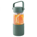 Buydeem CD1008 Portable Glass Tea Bottle with Infuser, 400ML