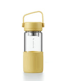 Buydeem CD1008 Portable Glass Tea Bottle with Infuser, 400ML