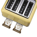 Buydeem DT640 4-Slice Retro Stainless Steel Toaster