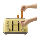 Buydeem DT640 4-Slice Retro Stainless Steel Toaster