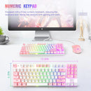 ONIKUMA G26 Wired Mechanical Keyboard + CW905 Mouse Set