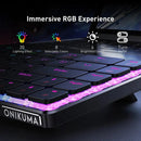 ONIKUMA G29 69 Keys Triple Mode Wireless Mechanical Keyboard