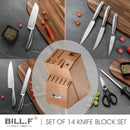 14 Pieces Kitchen Knife Set