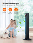 TaoTronics Oscillating Tower Fan 001 with Large LED Display TT-TF001