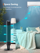 TaoTronics 42” or 36” Height Adjustable, 90° Oscillating Tower Fan with 5 Fan Speeds TT-TF005