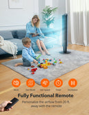 TaoTronics 42” or 36” Height Adjustable, 90° Oscillating Tower Fan with 5 Fan Speeds TT-TF005