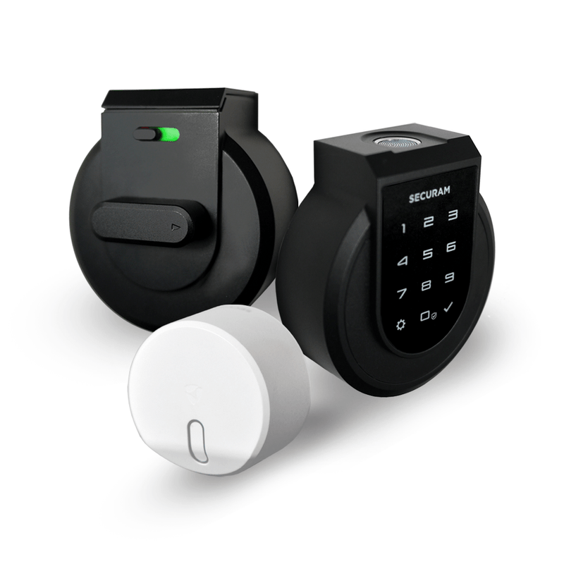 SECURAM Touch + Hub Kit smart lock
